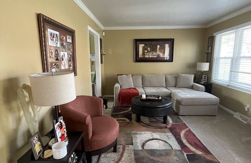 South Kansas City House | Private bedroom in a cozy home just minutes away from three major highways!