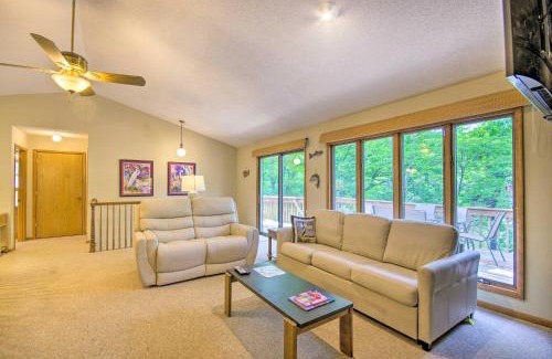 Osage Beach House | Private Boat Dock Lakefront Eldon Home!
