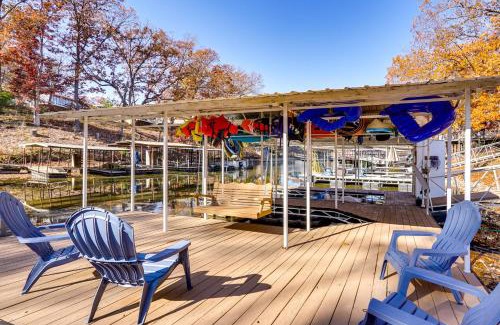 McColley House | Private Boat Dock Sunrise Beach Home with Fire Pit