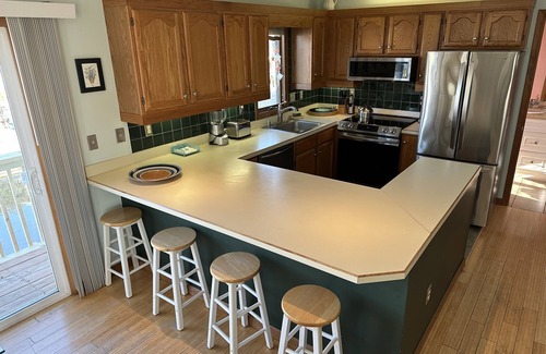 South Bethany House | Private Canalfront House, Dock, Deck, Fire Pit, Parking, 7th house to the Beach