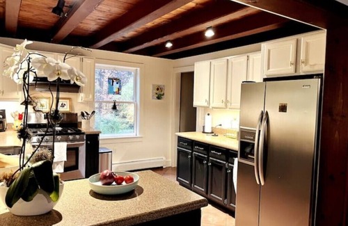Sandisfield House | Private chalet on 13 ac w/ fireplaces, hiking trails and lakes, restaurants