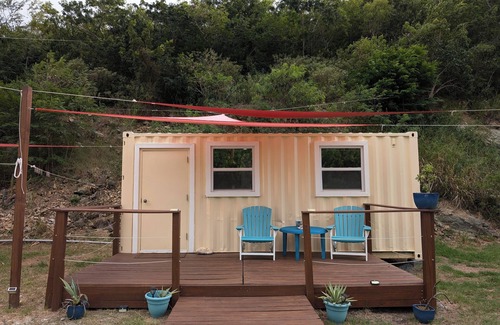 Estate Mandal RV Rental | Private container 2 with AC