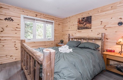 Trent Lakes Cottage | Private Cottage Nestled in the Heart of Nature! Hot Tub on the deck.