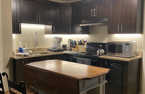 Burke Mountain Apartment | Private & Cozy Suite: Quiet yet close to Transit & Highways, Sleeps 4!