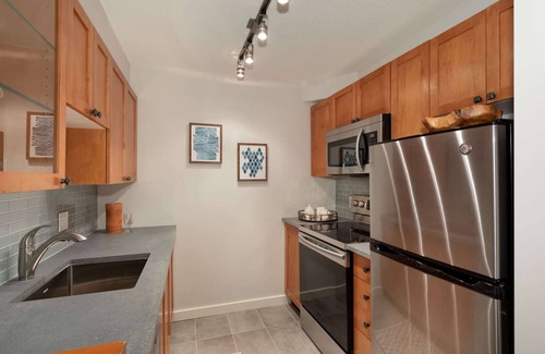 Village North House | Private + Cozy townhouse unit. FREE parking, Common pool & Hot tub. Walk across the street to Villag