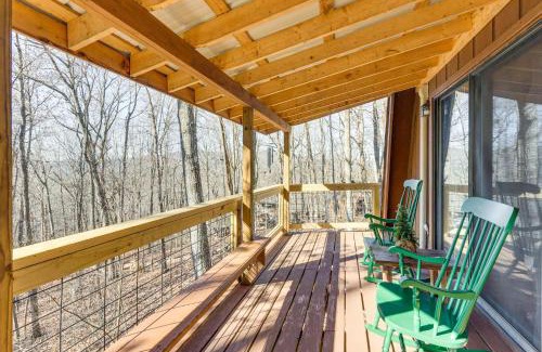 Murphy House | Private Deck and Fire Pit Secluded Cabin in Murphy