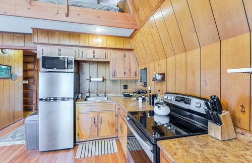 Murphy Cabin | Private Deck & Fire Pit: Secluded Cabin in Murphy
