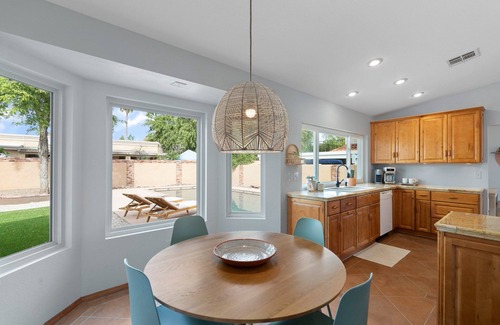 North Mountain House | Private Desert Oasis | Pool | Spacious home | Backyard Fun
