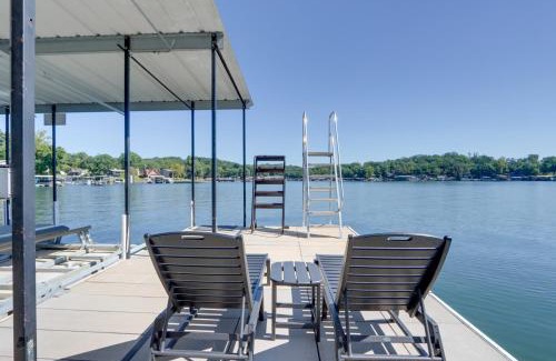 Gravois Mills House | Private Dock and 4 Decks Lake Ozark Retreat!
