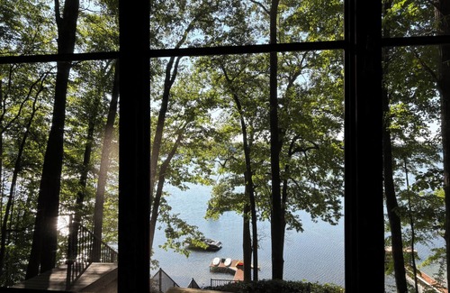 Pierson Cottage | Private dock on large, spring-fed lake with kayaks