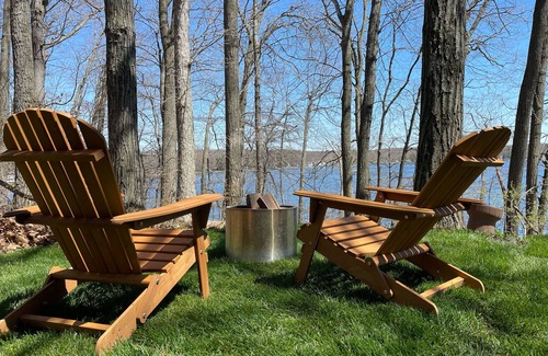 Pierson Cottage | Private dock on large, spring-fed lake with kayaks