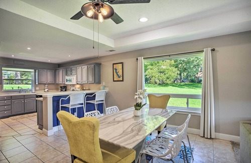 Leisure Land House | Private Dock & Slip: Cedar Creek Reservoir Home