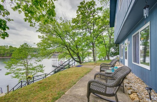 Lake Ozark House | Private Dock Waterfront Gem on Lake of the Ozarks