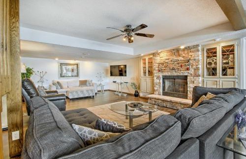 Sunrise Beach House | Private Fire Pit and Dock Lakefront Missouri Home