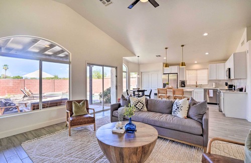 Paradise Valley Village Cottage | Private Heated Pool: Phoenix Sanctuary w/Foosball