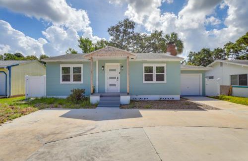 Bayview House | Private Hot Tub and Fenced Yard Sleek Gulfport Home