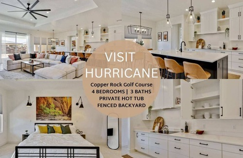 Hurricane House | Private HotTub, Right by Copper Rock Golf Course