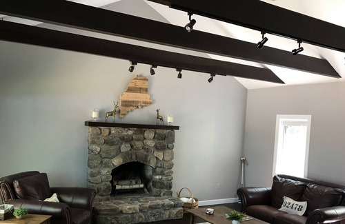 Gray House | Private island on Crystal Lake in Gray, Maine