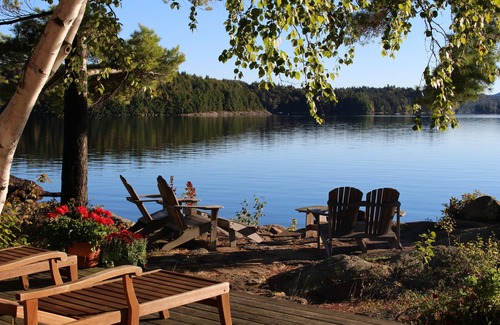 Tupper Lake House | Private Island secluded on pristine Tupper Lake.