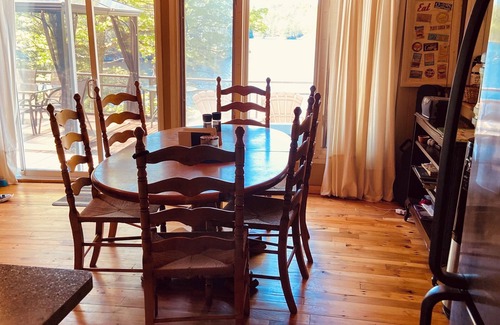 Tudor and Cashel Cabin | Private Lakefront 3 Bedroom Cabin with Private Dock and Boat Port. Boat Access
