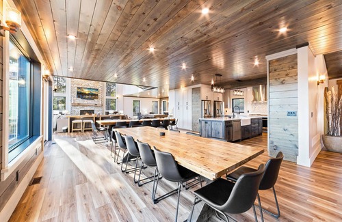 Minong Cabin | Private Lakeside Mansion - Heated Pool - Two Hot tubs - Home Theater - 10000SF