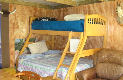 Matiere Cabin | Private log cabin in valley.