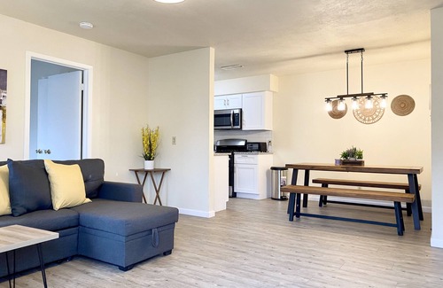 McNeil House | Private Master bedroom-near Domain and St Davis