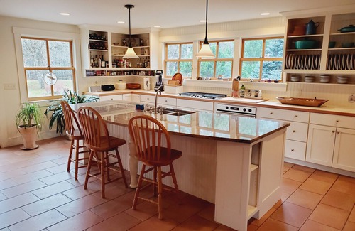 Starksboro House | Private Mountain Estate amidst Wildflowers and a Cascading River.