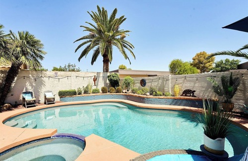 Casa Rica North House | Private oasis, convenient location. Pool, spa. Space to play, work, relax.