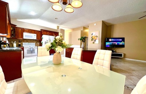 Town N County Park House | Private Oasis Retreat Heated Pool Hot Tub Beaches