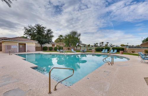 Palm Valley House | Private Patio and Golf Course View Goodyear Retreat