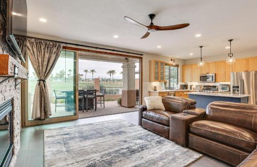 Palm Valley House | Private Patio and Golf Course View Goodyear Retreat