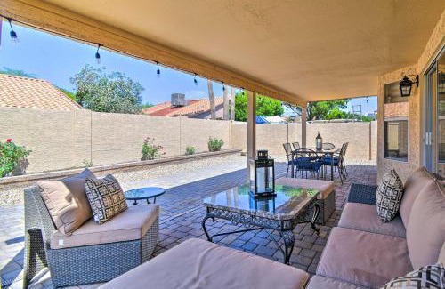 Paradise Valley Village House | Private Patio, Gas Grill Stylish Phoenix Home!