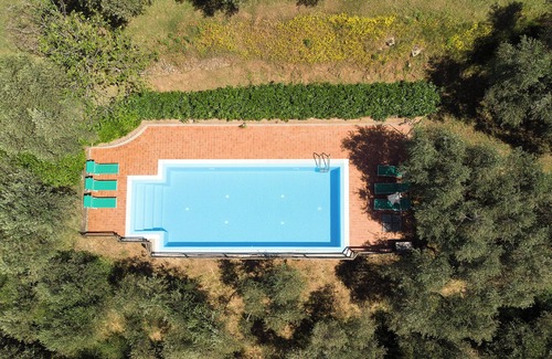Calci Villa | PRIVATE POOL - FARMHOUSE FATTORIA LA PIEVE - Villa LIMONE, 8 Km from Pisa