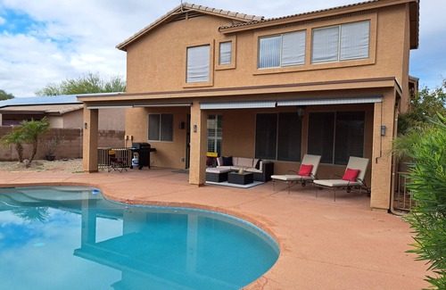 Estrella Vista House | Private pool, pet ok,spacious home , 3bd/3ba , golf and hiking nearby!3 nt min.
