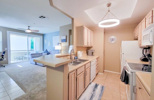 Montana Vistas Condo | Private/Quiet Condo in Upscale Scottsdale: pool, spa, sauna + outdoor kitchen!