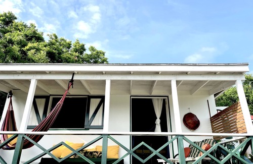 Falmouth Harbour Cottage | Private Quiet Secluded Cottage nestled in hills above Falmouth Harbour