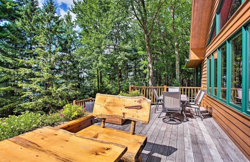 Solon Springs Cottage | Private Retreat w/Dock on Middle Eau Claire Lake!