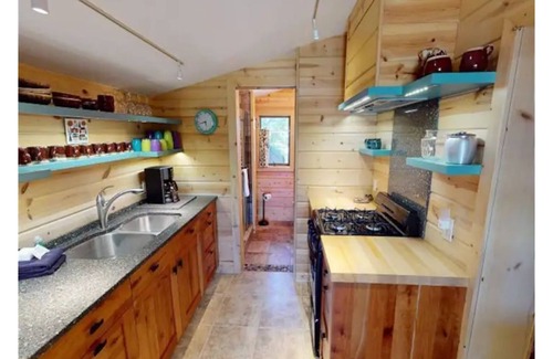 Indian River Cabin | Private River Frontage Cabin! 🌲🚣‍♂️ Paddle, Float, and Relax to Burt Lake!