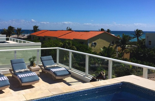 North Beach House | Private Rooftop Pool, Luxury Oceanside Home, White Sand Quiet Beach, Elevator