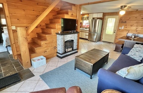 Standish Cabin | PRIVATE SANDY BEACH ON SEBAGO LAKE! Enjoy your own 33' private sandy beach in this 3-bedroom 1 bath cabin. You are also just steps away from a 300' association beach.