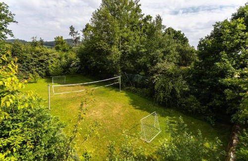 Vranov House | Private summer house with swimming pool, beach bar and pit for football and volleyball