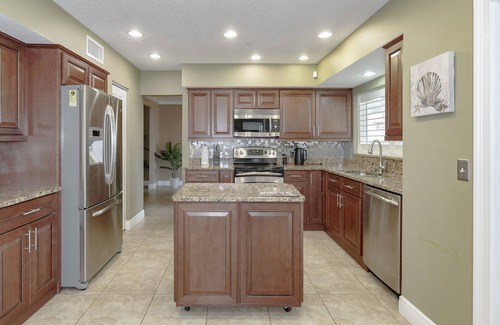 Town N County Park House | Private Two Story Corner Home + Pool + Game Room