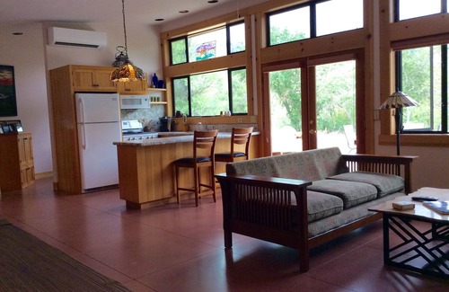 Three Rivers Cabin | Private, upscale, riverfront cabin, sleeps 6; amazing amenities to dazzle