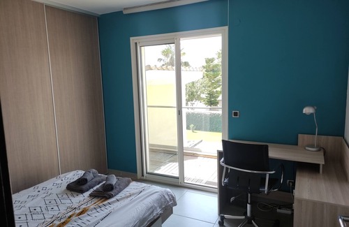 Pia Villa | Private villa pool air conditioning 10 minutes from the beach
