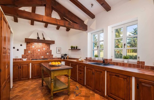Makovci Villa | Private villa with pool and playground with lots of land around the villa