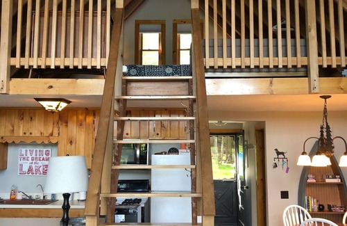 Saranac Lake Cabin | Private Waterfront Cabin with A Spectacular View