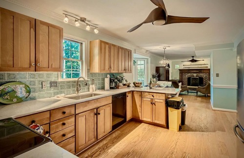 Annapolis House | Private Waterfront Woods | Dock, Kayaks, Views