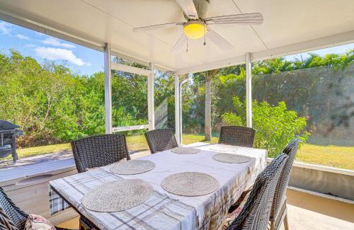 Sebastian Highlands House | Private Yard and Screened Patio Sunny Sebastian Gem