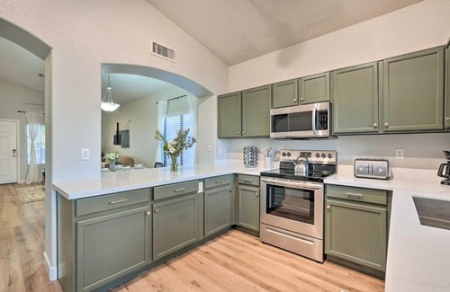 Peoria House | Private Yard Sunlit Peoria Vacation Rental!